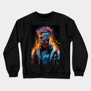 Future Punker Crewneck Sweatshirt